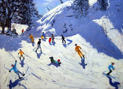 The Gully, Belle Plagne, 2004 by Andrew Macara